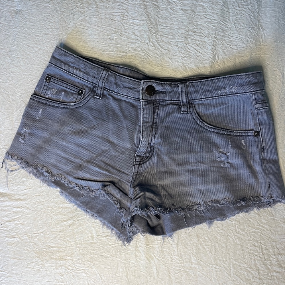 Gray Free People Shorts Size 26